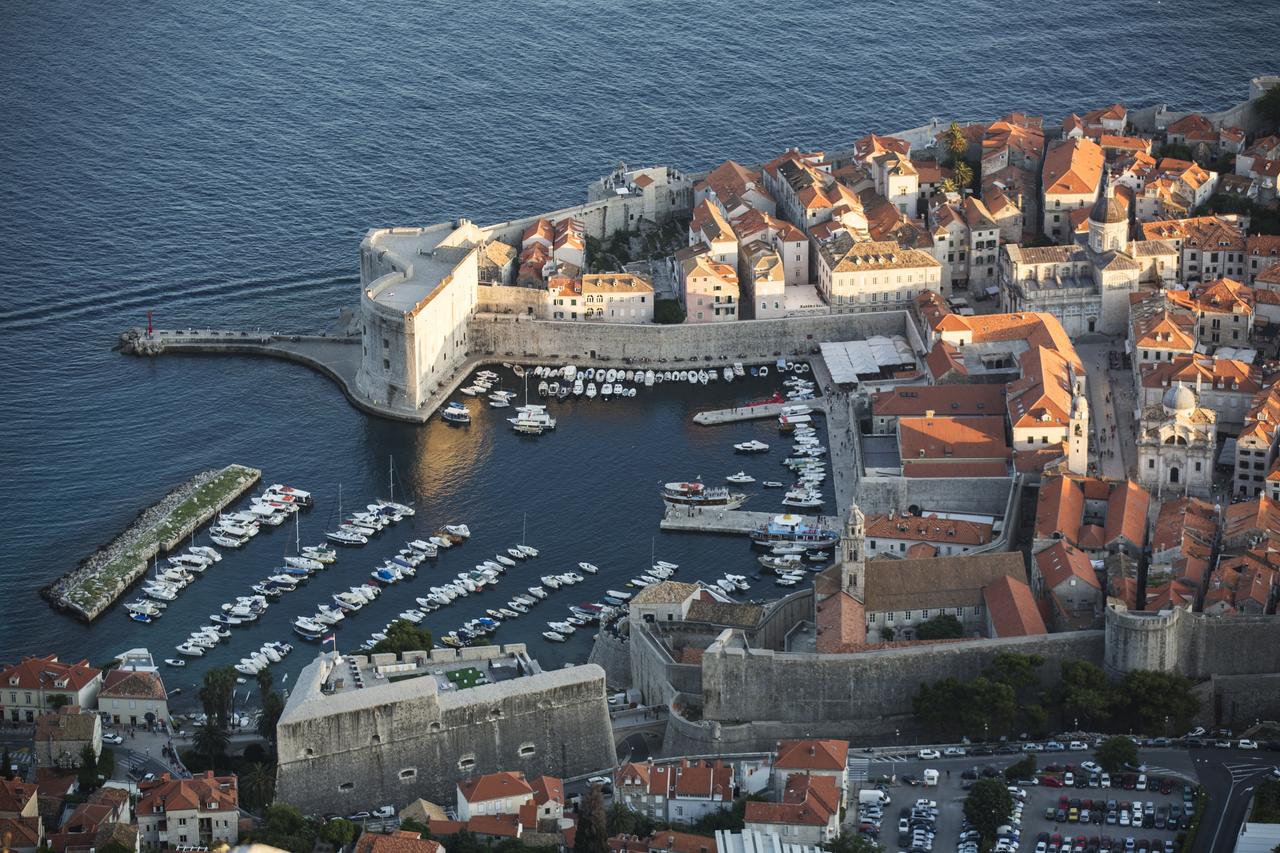 G Adventures Europe Croatia Dubrovnik Old City Port Coast Sunset
